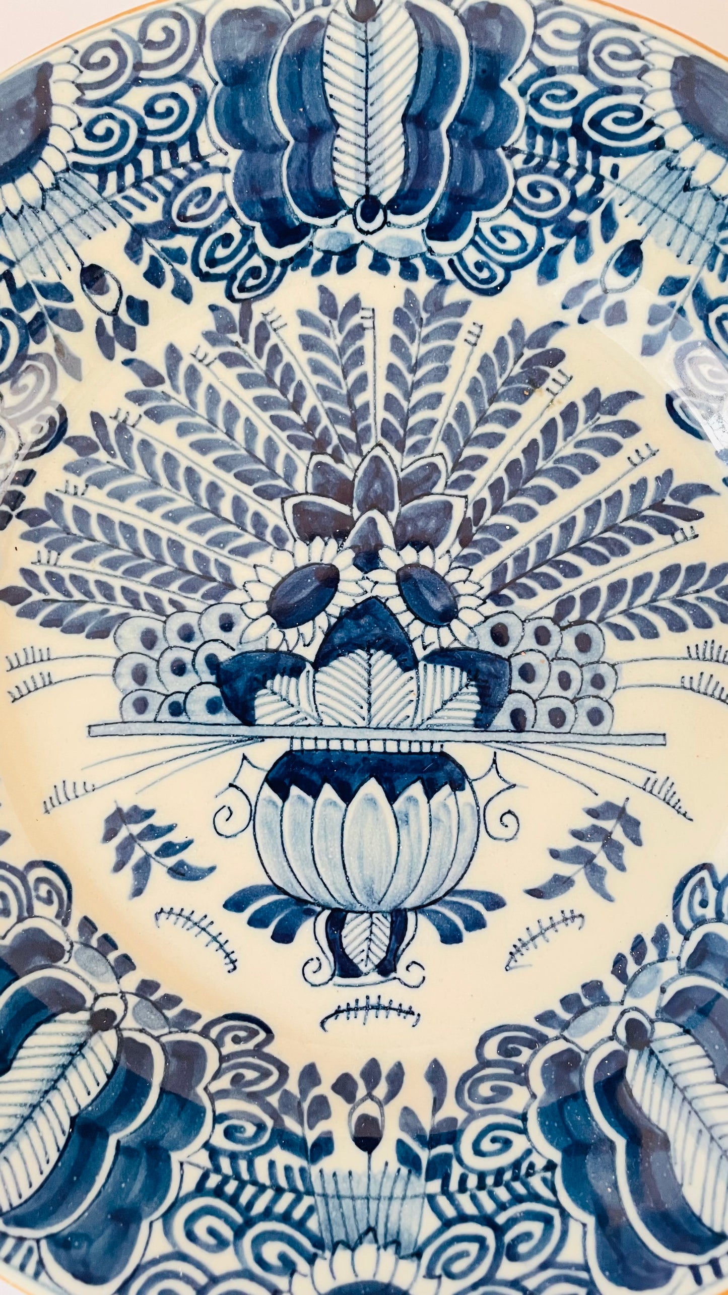 Antique Royal Tichelaar Makkum Plate