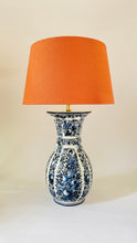 Load image into Gallery viewer, Antique Delfia Lamp - pre order for mid March
