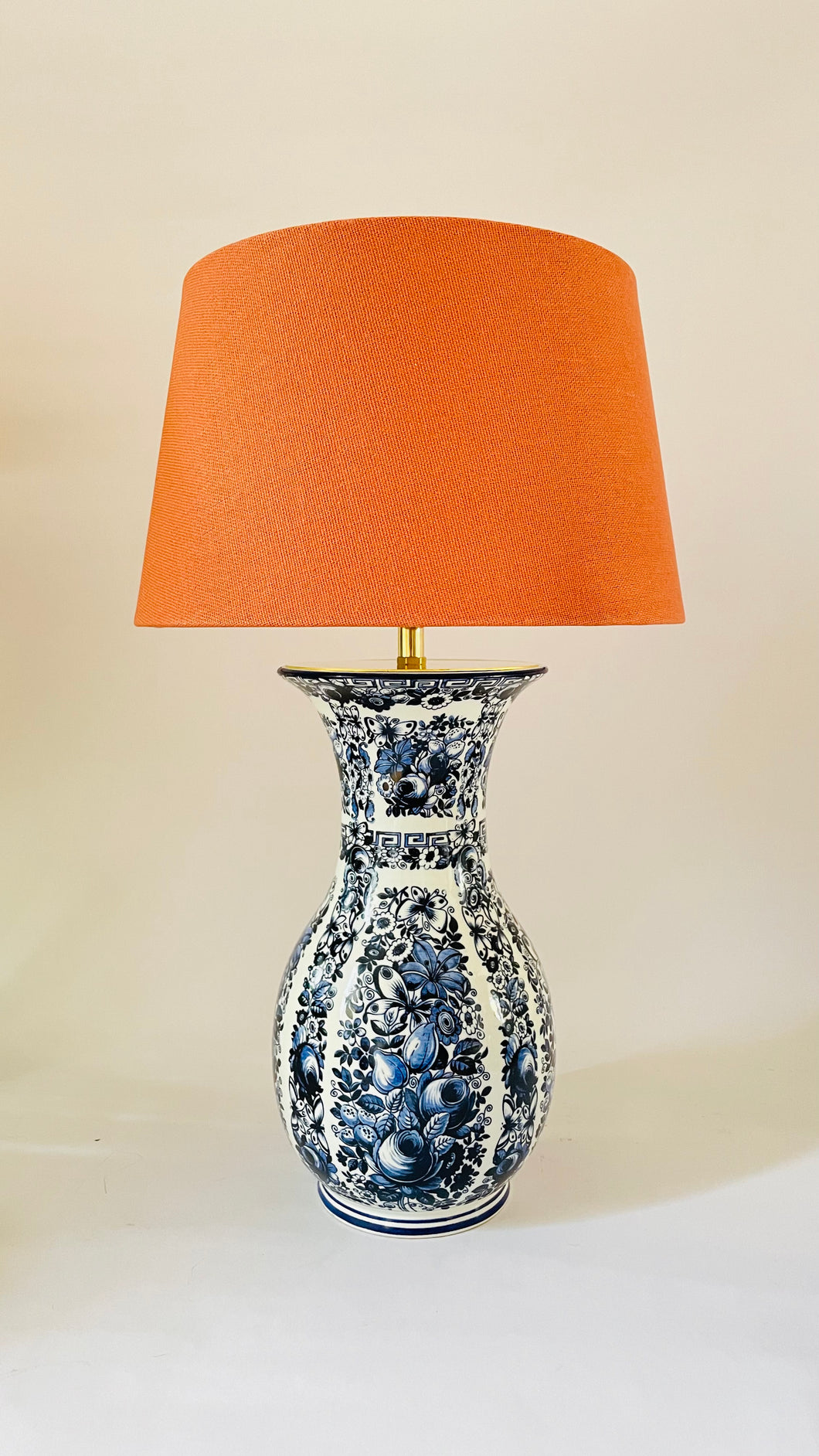 Antique Delfia Lamp - pre order for end of August