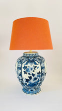 Load image into Gallery viewer, Antique Delft Lamp - pre order for end of Nov
