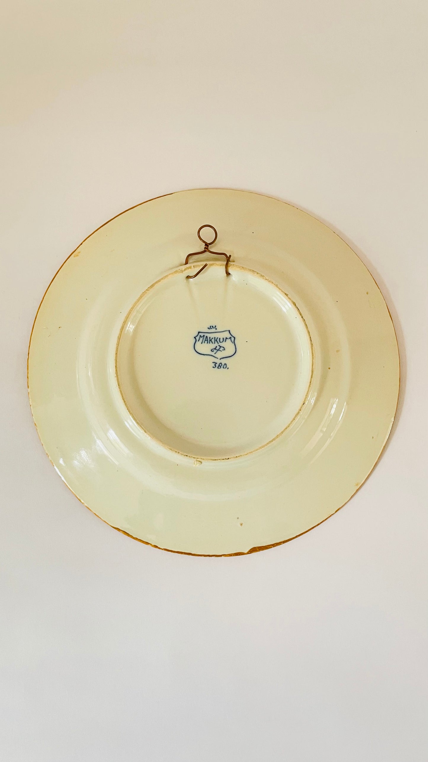 Antique Royal Tichelaar Makkum Plate