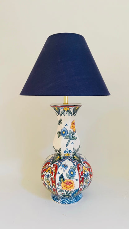 Antique Makkum Lamp - pre order for early Nov