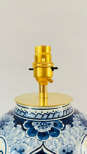 Load image into Gallery viewer, Antique Royal Delft Lamp
