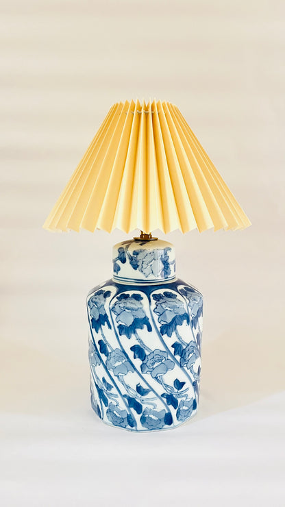 Antique Chinese Flower Lamp