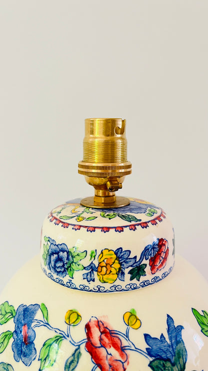 Antique Mason’s ‘Regency’ Lamp