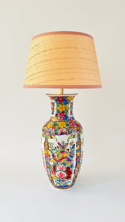 Antique Golden Flower Lamp