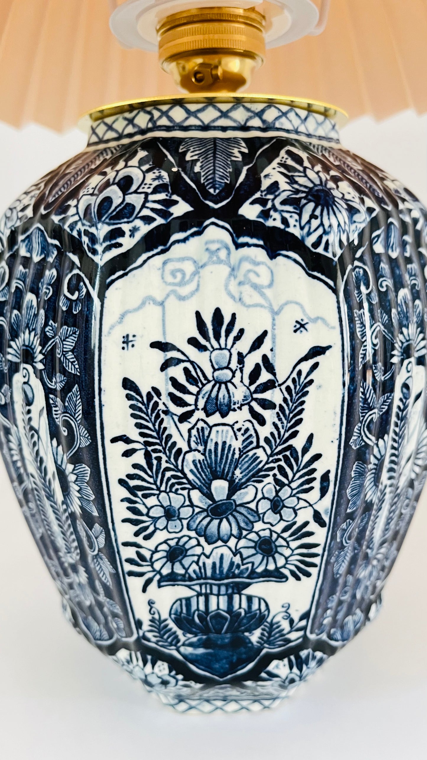 Antique Delft Mini Lamp - pre order for mid May