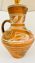 Load image into Gallery viewer, Antique Pottery Jug Lamp
