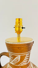 Load image into Gallery viewer, Antique Pottery Jug Lamp
