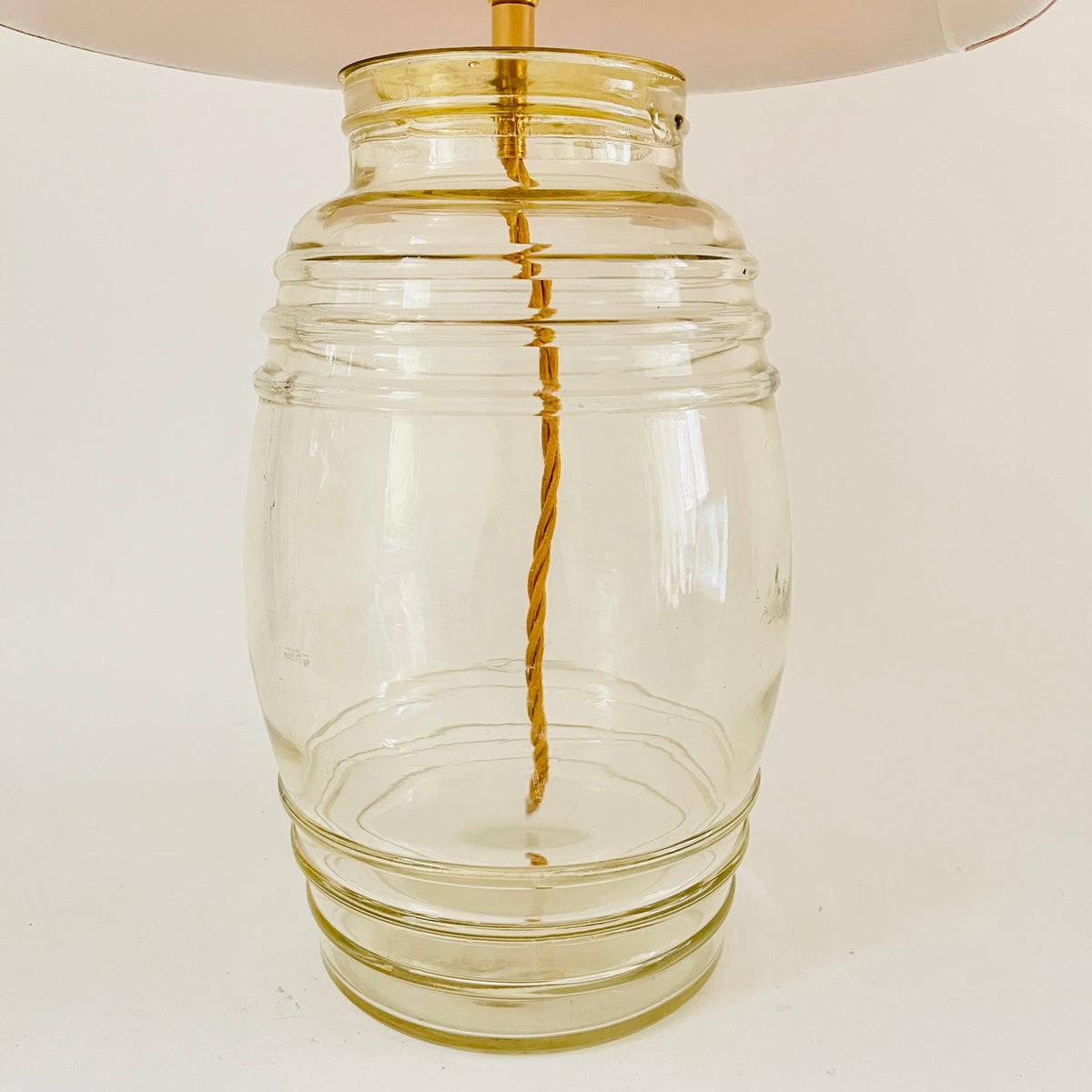 TLC French Glass Table Lamp