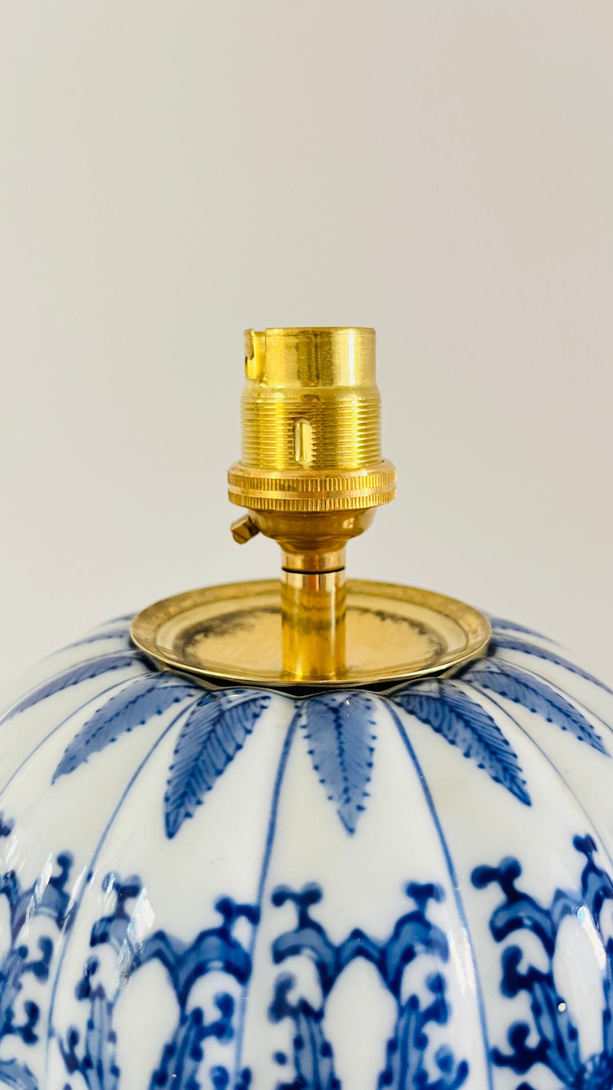 Antique Mini Pumpkin Lamp
