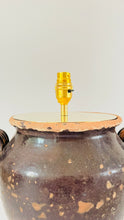 Load image into Gallery viewer, Antique French Confit Jar Lamp - pre order for end of Dec
