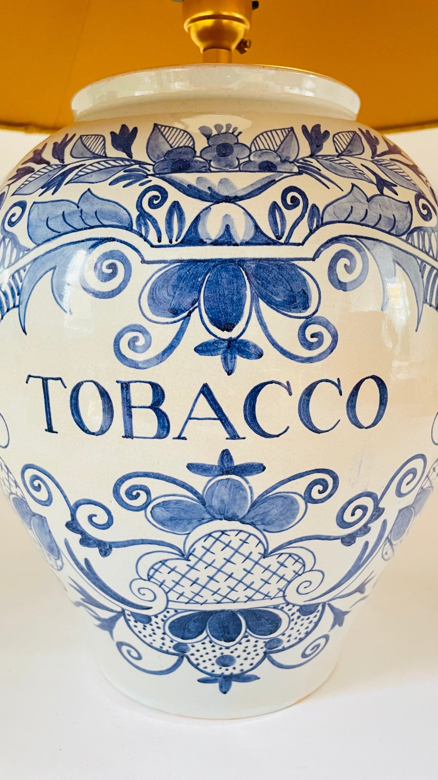 Antique Gouda Tobacco pot - pre order for w/c Jan 20th