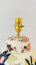 Load image into Gallery viewer, Large Antique Mason’s Lamp - pre order for end of May
