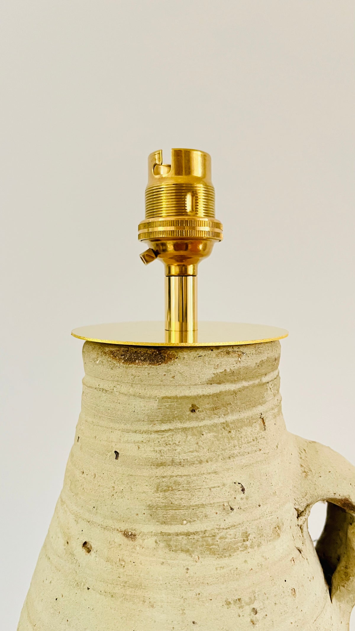 French Studio Pottery Lamp