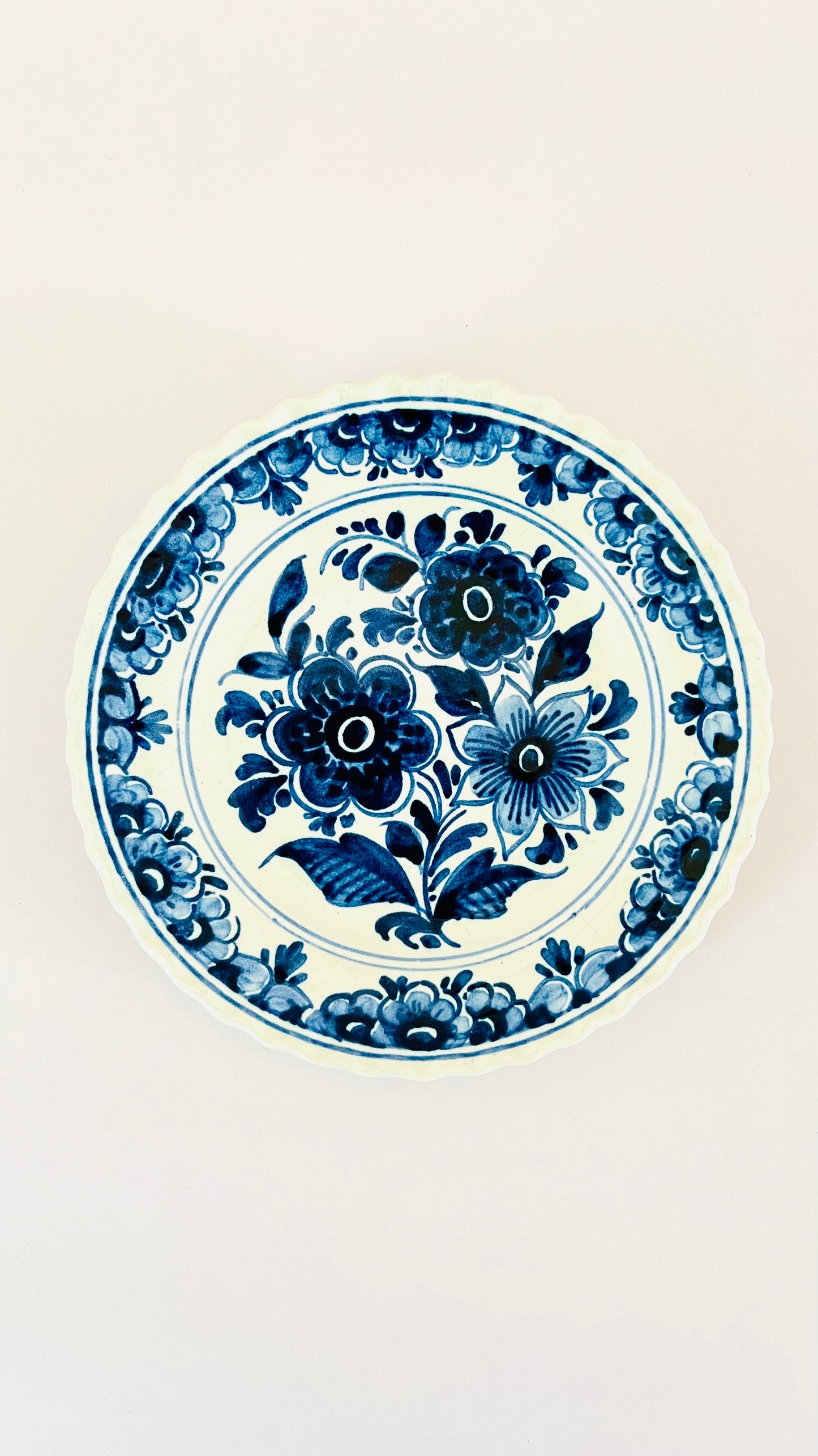 Small Antique Delft Plate