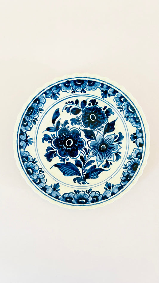 Small Antique Delft Plate