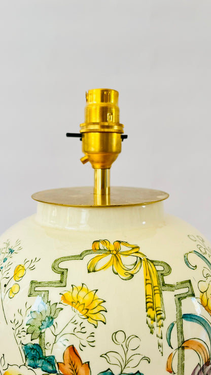Antique Mason’s Flower Lamp - pre order for early Dec