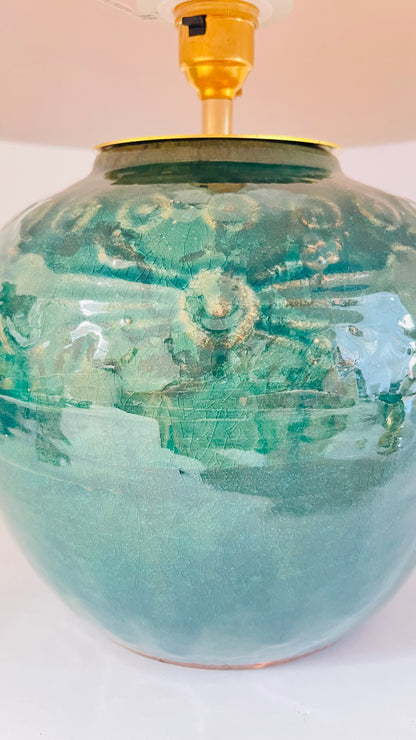 Antique Chinese Ginger Jar Lamp