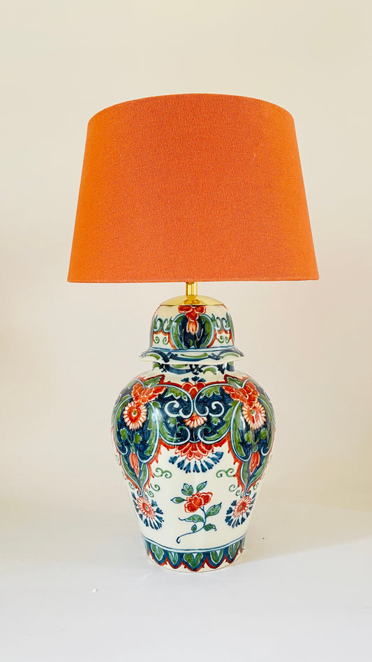 Antique Makkum Lamp - pre order for mid Aug