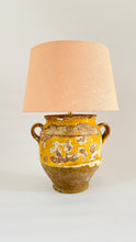 Load image into Gallery viewer, Antique French Confit Jar Lamp
