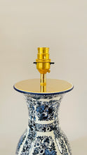 Load image into Gallery viewer, Antique Delfia Lamp - pre order for mid March
