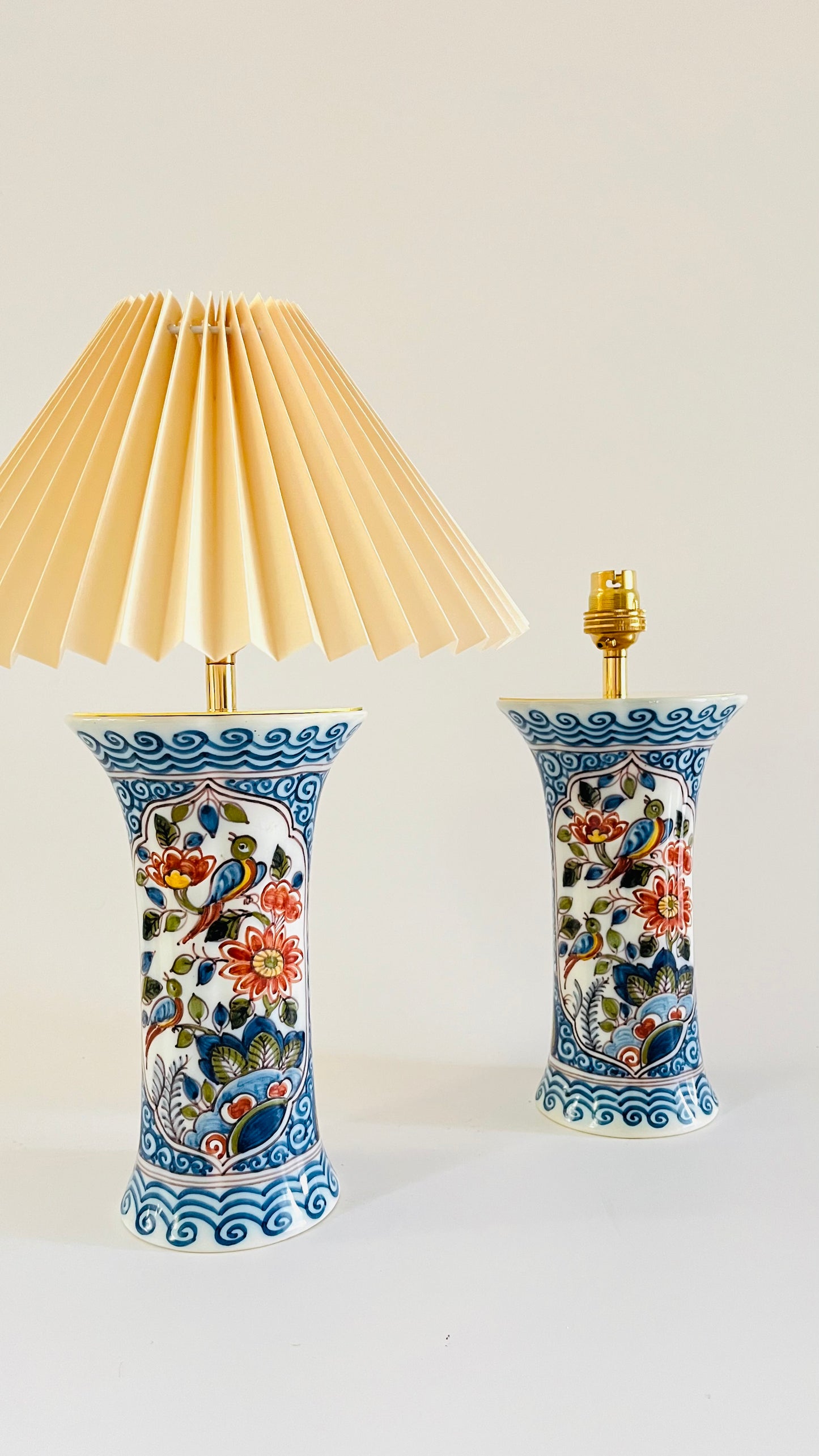 Antique Makkum Lamp