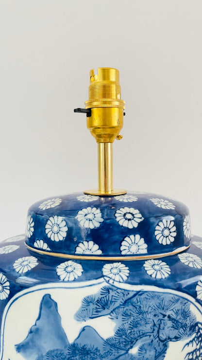 Antique Chinese Jar Lamp