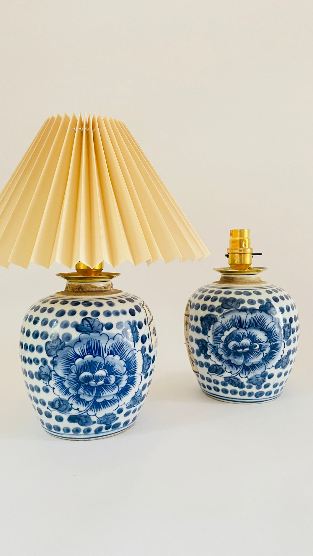 Antique Mini Chinese Jar Lamp - pre order for mid Oct