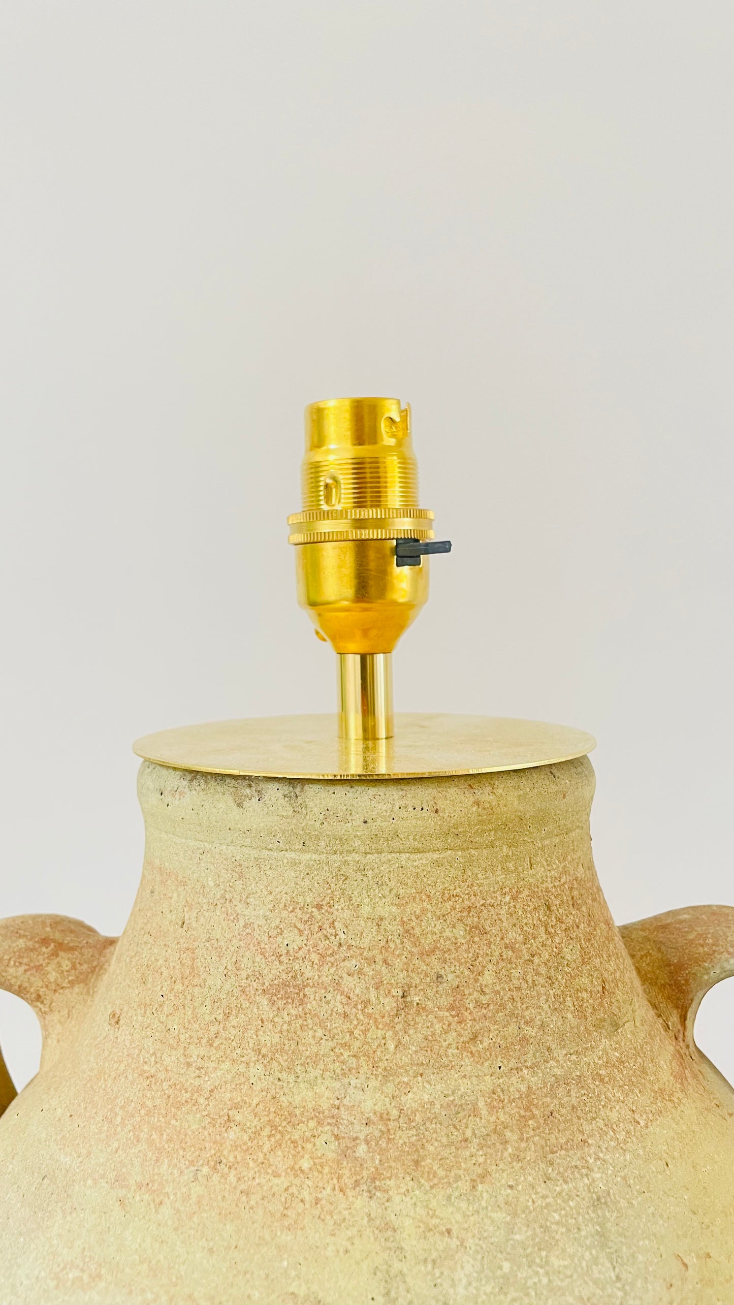 Studio Pottery Lamp - pre order for end of August
