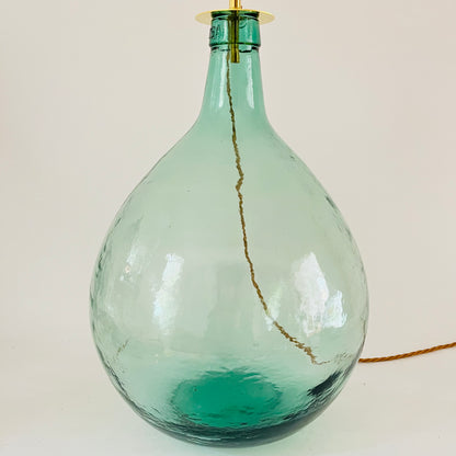TLC Antique French Demijohn Lamp