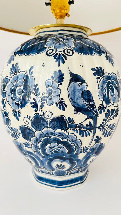 Antique Royal Delft Lamp - pre order for early Dec