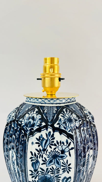 Antique Delft Mini Lamp - pre order for mid May