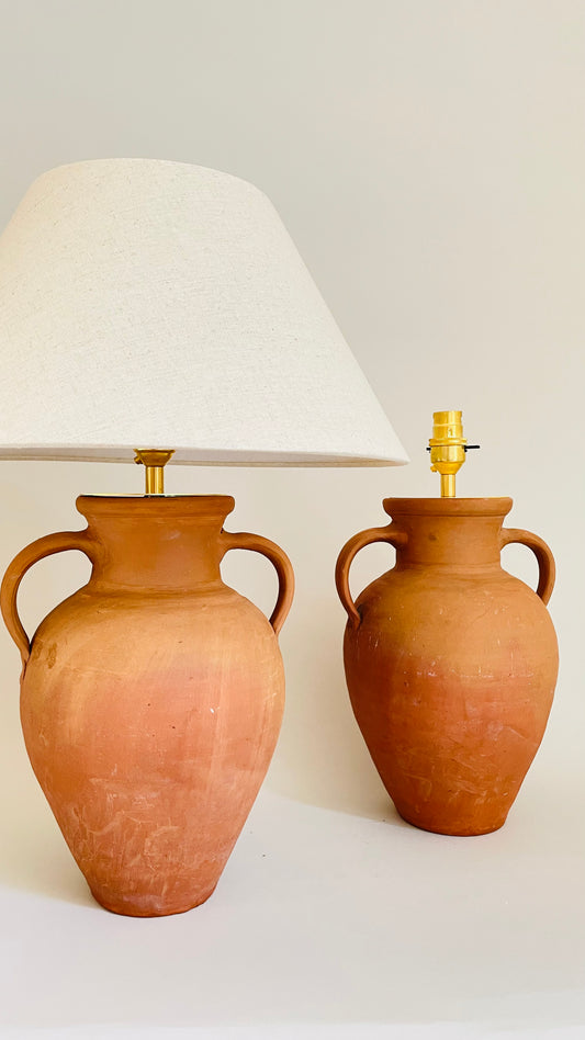 Terracotta Table Lamp - pre order for early July