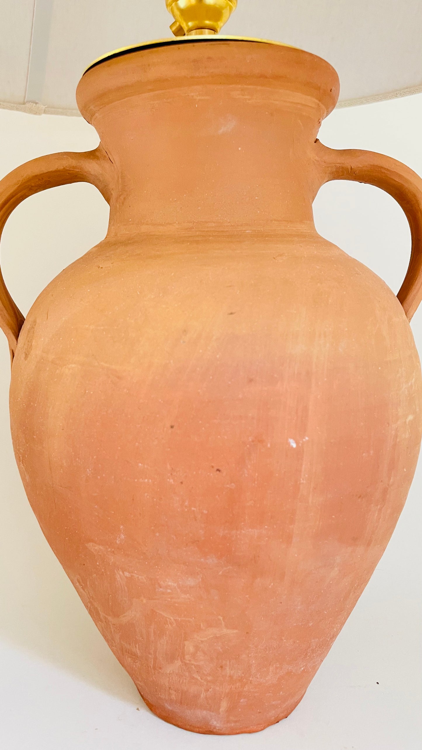 Terracotta Table Lamp - pre order for early July