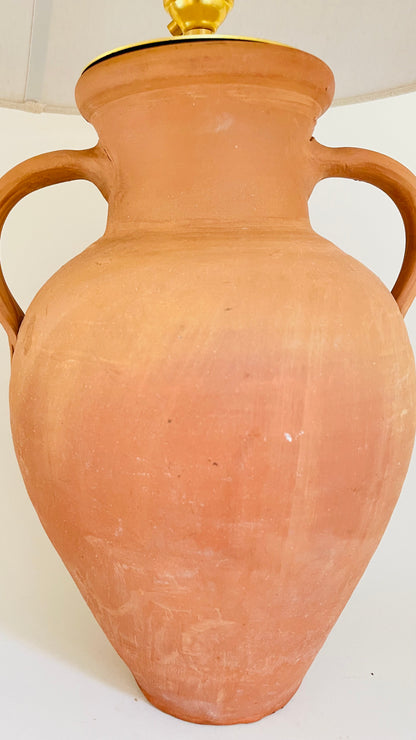 Terracotta Table Lamp - pre order for early July