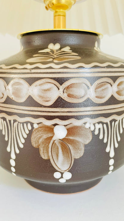 Small Studio Pottery Lamp - pre order for mid Jan