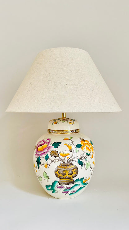 Antique Large Mason's Lamp - pre order for mid Nov
