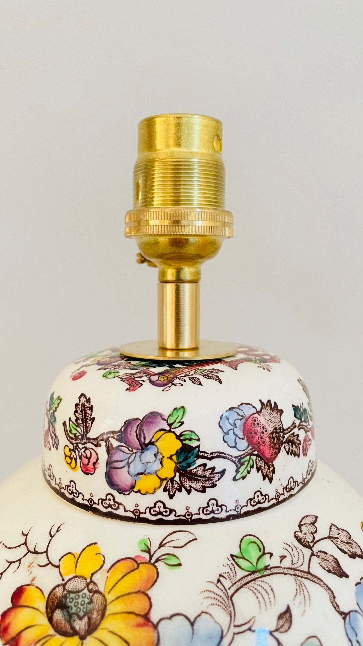 Antique Mason's Lamp - pre order for early Dec