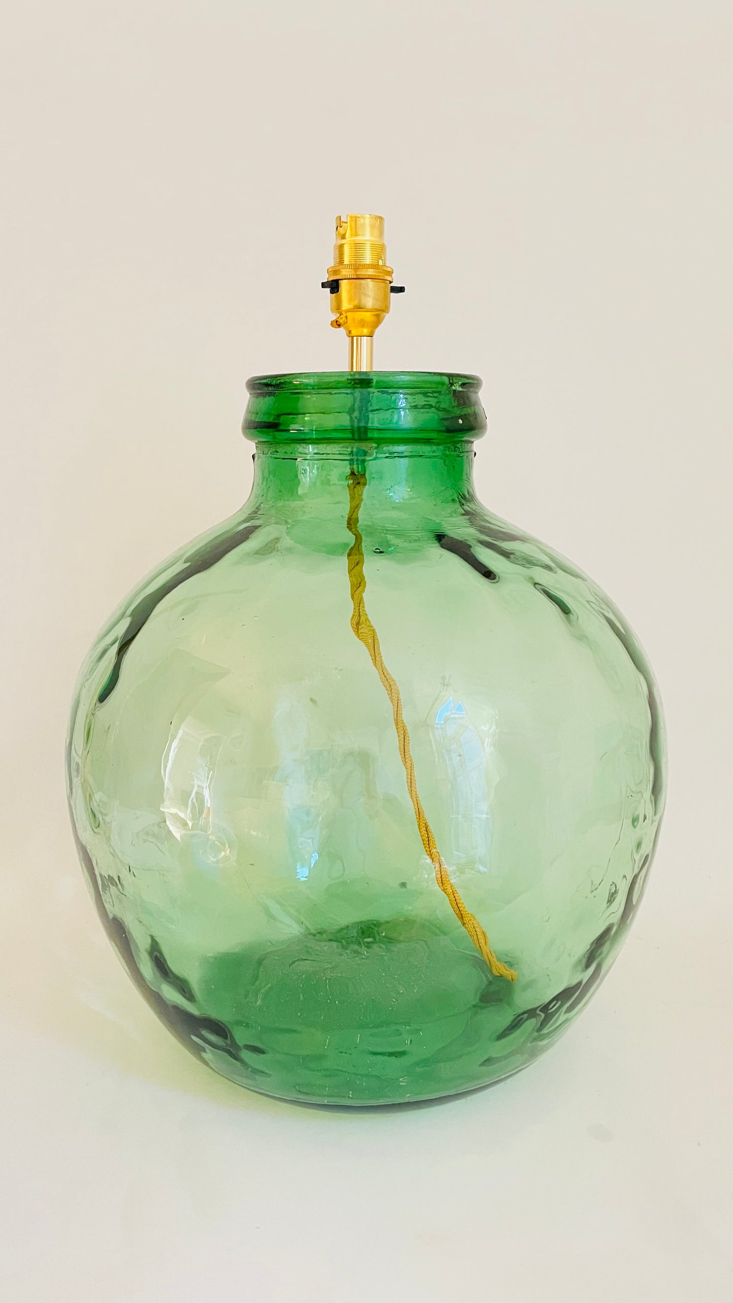 Large Spanish Glass Lamp - pre order for end of July