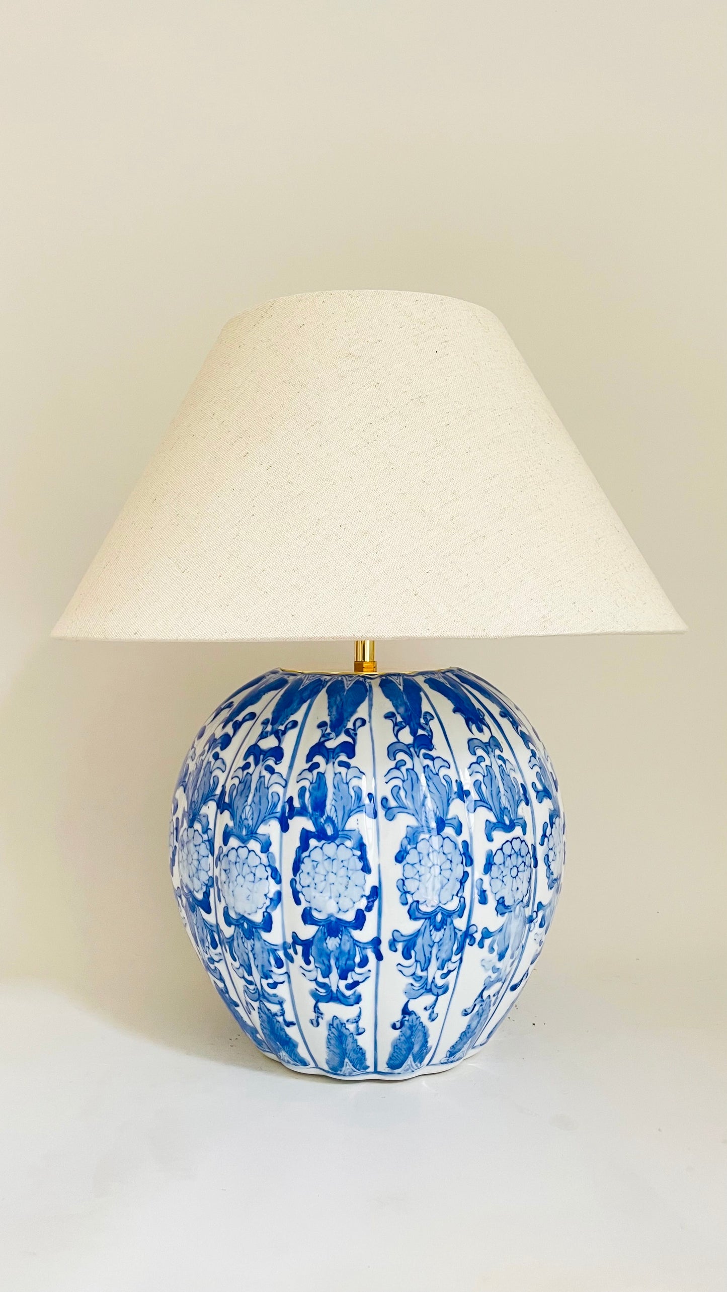 Antique Pumpkin Lamp