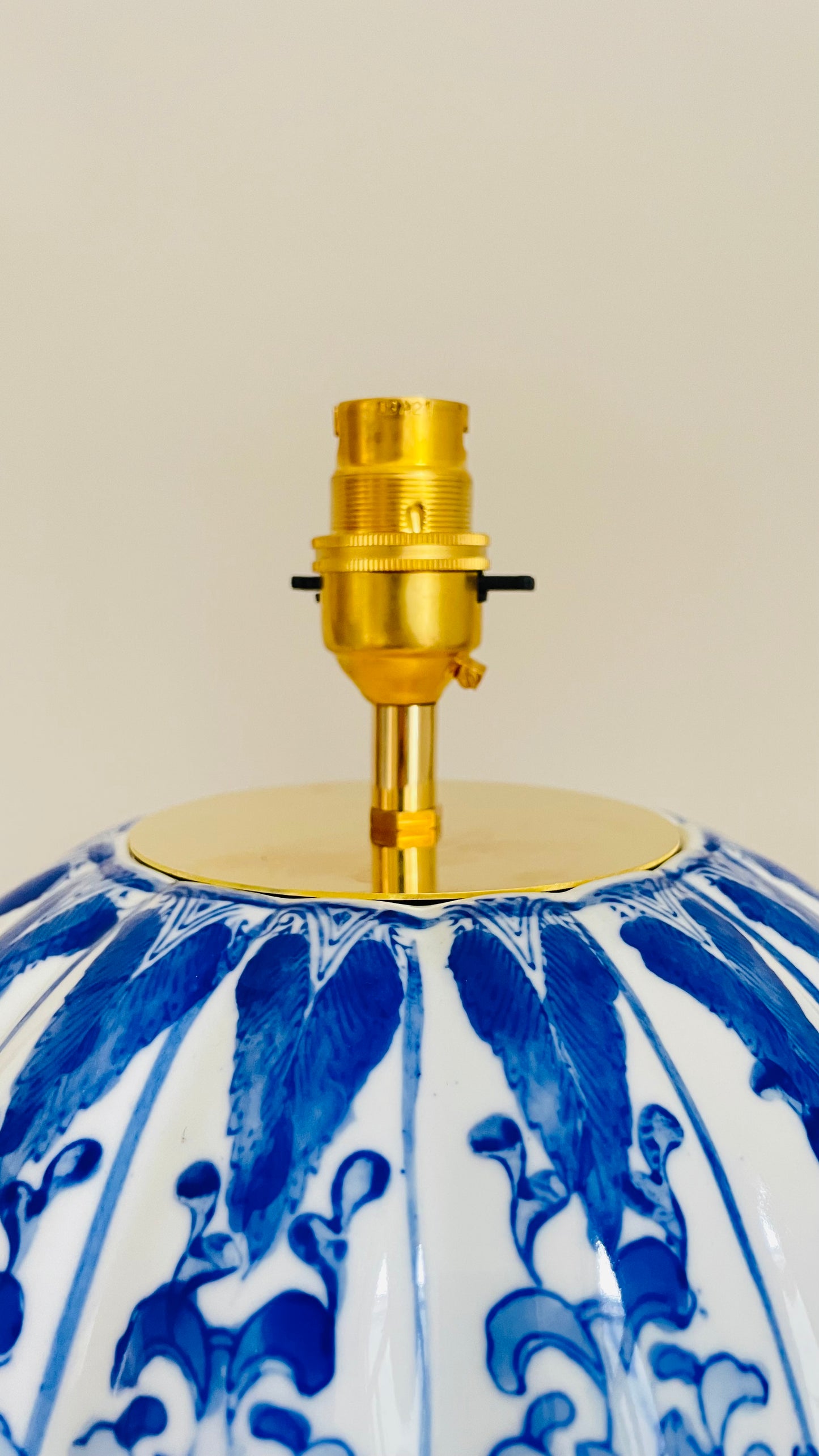 Antique Pumpkin Lamp