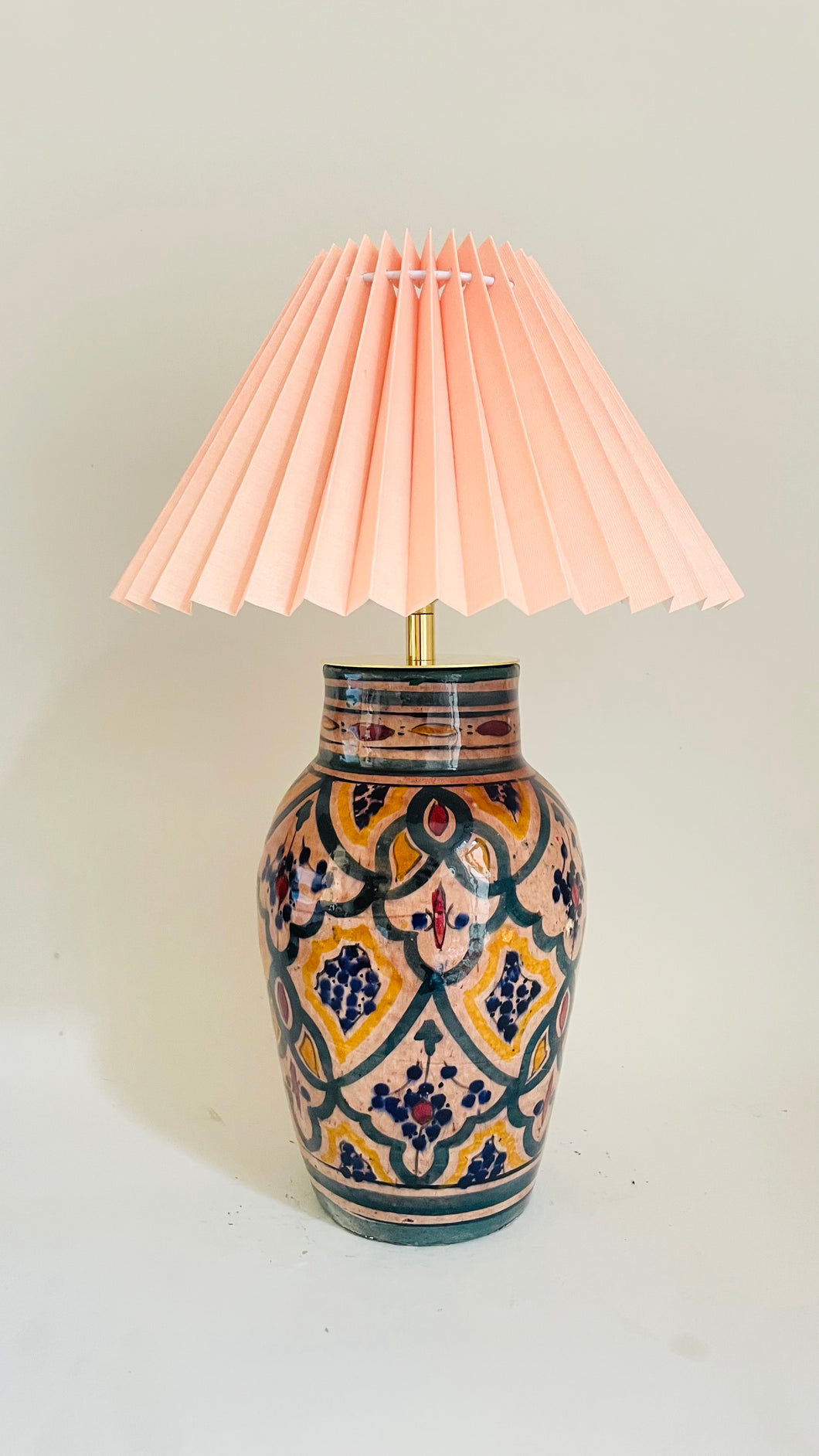 Moroccan Table Lamp - pre order for mid Oct
