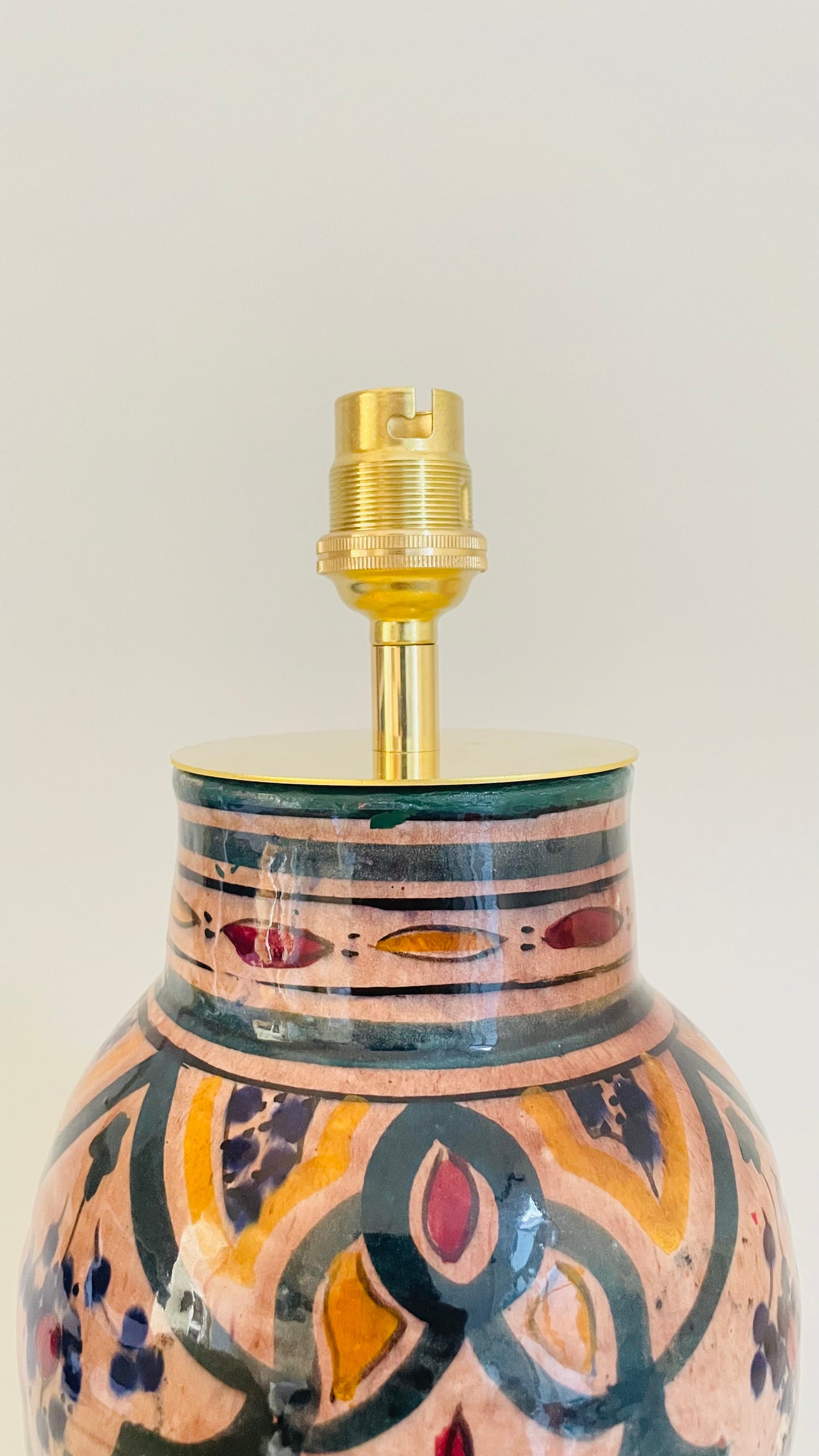 Moroccan Table Lamp - pre order for mid Oct