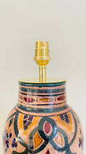 Load image into Gallery viewer, Moroccan Table Lamp - pre order for mid Oct
