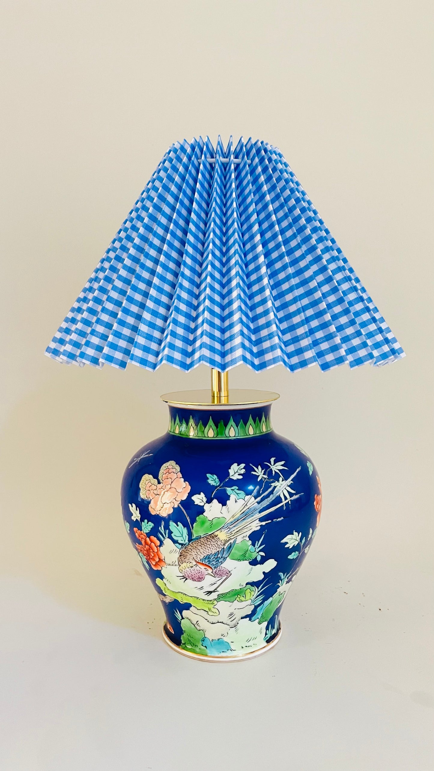 Antique Japanese Bird Lamp - pre order for w/c Feb 19th