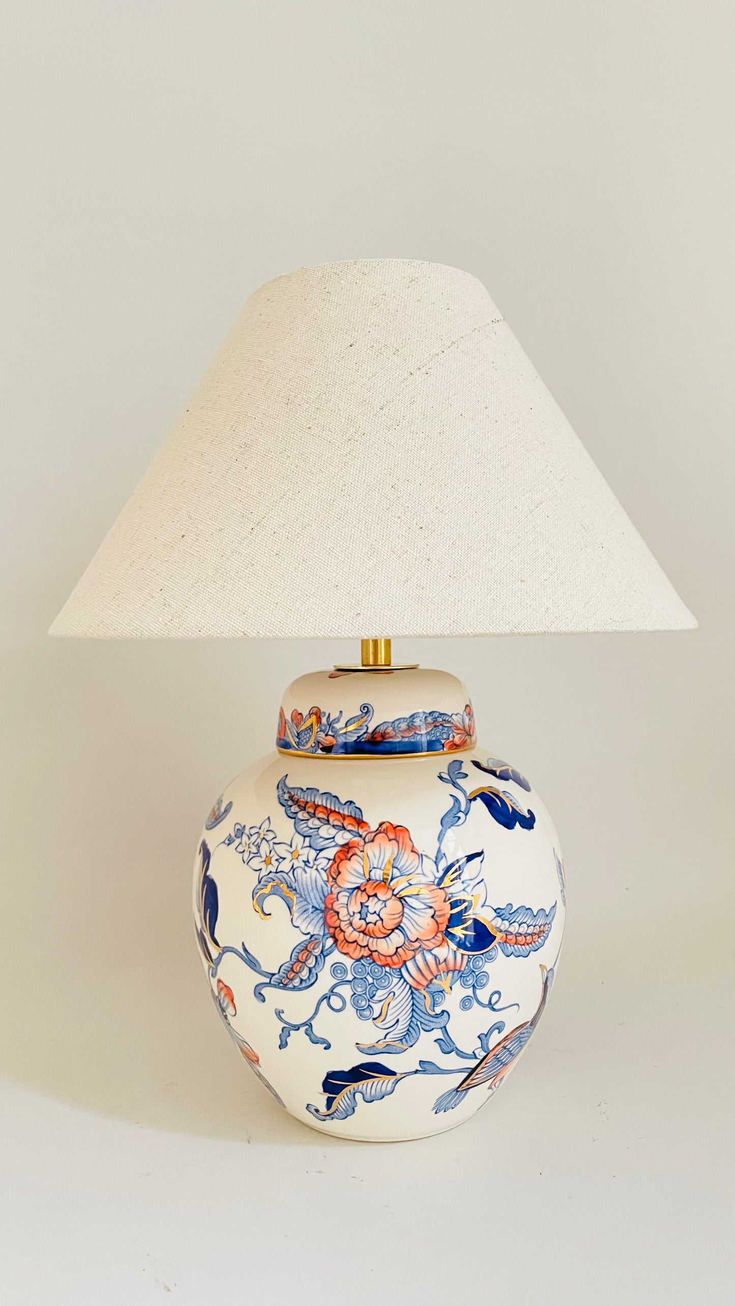 Antique Mason's Cathay Lamp - pre order for early Sept