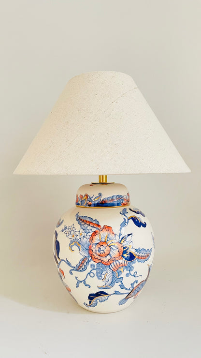 Antique Mason's Cathay Lamp - pre order for early Sept