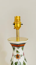 Load image into Gallery viewer, Antique Delft Polychrome Lamp - pre order for end of March
