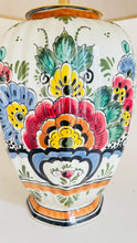 Load image into Gallery viewer, Antique Delft Polychrome Lamp - pre order for end of March
